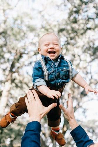 Throwing Child In The Air #babyphotography