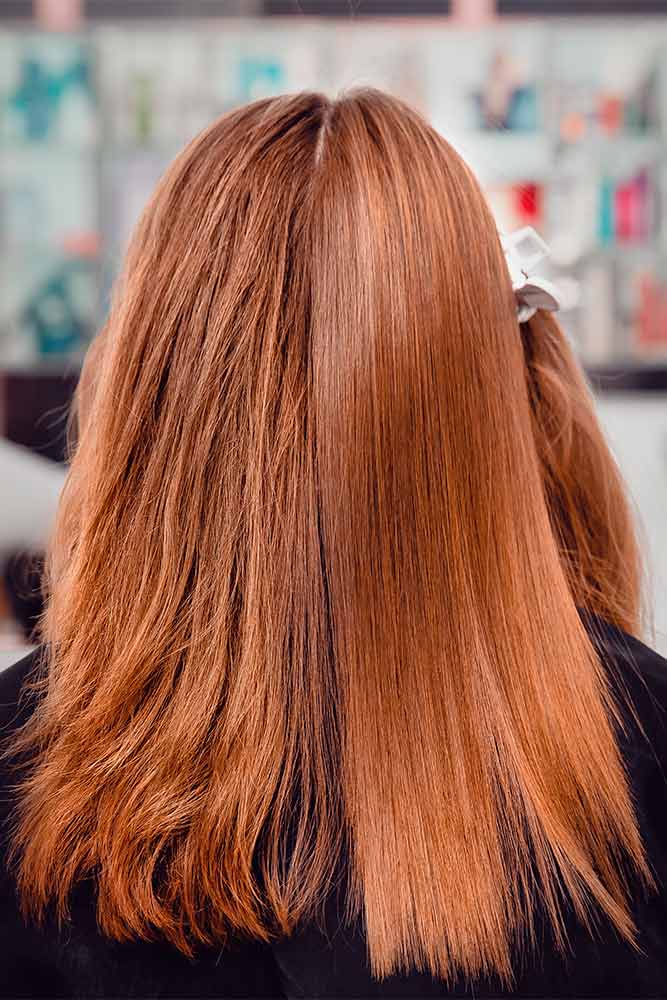 Do You Really Need To Wait 3 Days To Wash Hair After Keratin? #beforeafter #redhair