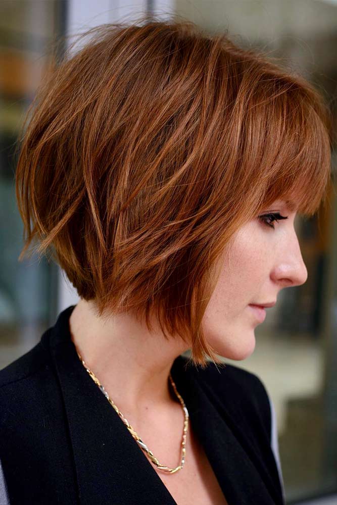 Short Layered Bob Hairstyles For Extra Volume And Dimension Short Layered Bob Hairstyles For Extra Volume And Dimension