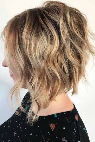 Short Layered Bob Hairstyles For Extra Volume And Dimension