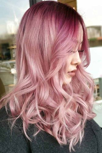 Pink Ombre Hairstyle #ombrehair