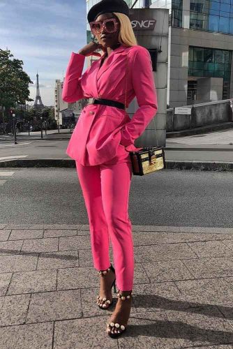 Should I Wear All Pink Clothes #pinksuit