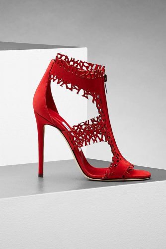 Unique shop red heels