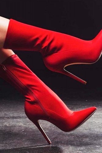 Classy Red Heels For Everyday