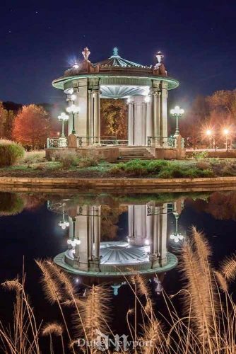 Romantic Walk At Forest Park #park #night