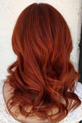 Deep Amber Shade For Hair Color #deepamber #haircolor