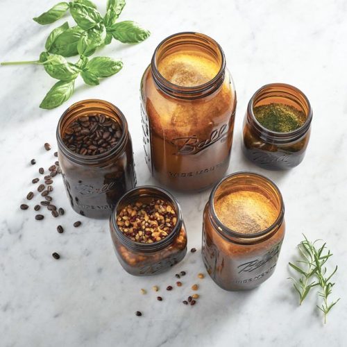 Amber Colored Jars Designs #jardesigns #homedecor