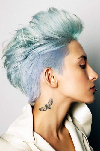 24 Cool And Daring Faux Hawk Hairstyles For Women - crazyforus