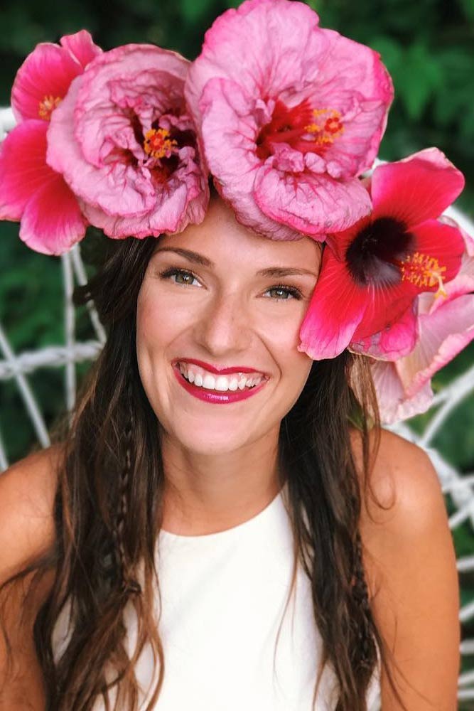 Hibiscus Flower Crowns Designs #hibiscus