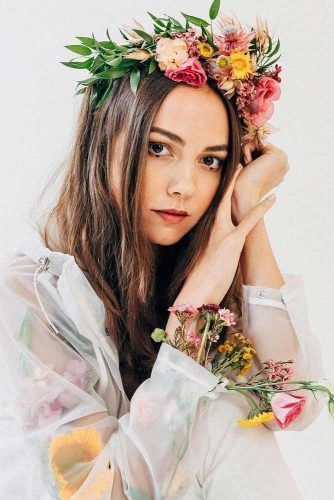 Flower Accessories For Bride Photoshoot #floweraccessories
