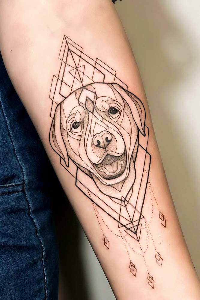 Best Human’s Friend #armtattoo #dogtattoo #pettattoo