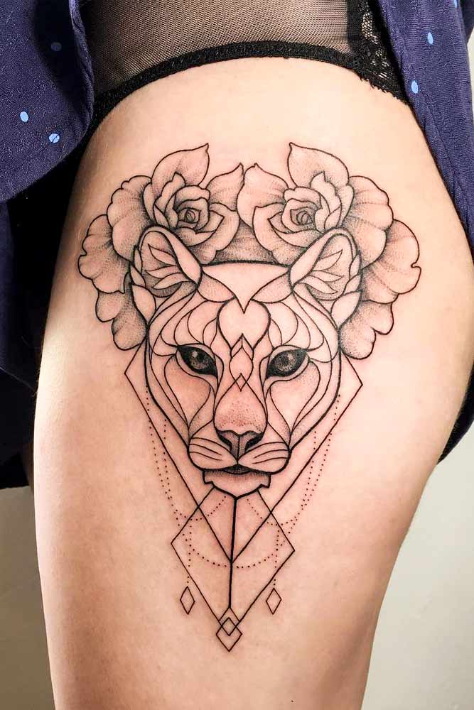 Geometric Flower Tattoos A Visual Guide