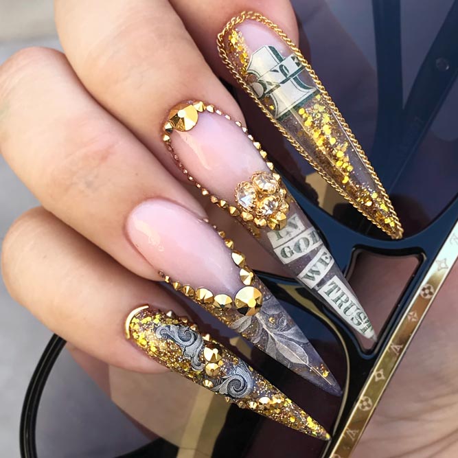 24 Luxury Nails Design Ideas Which Will Make You Hold Your Breath