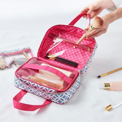 Expertly Organized Beauty Bag #beautybag