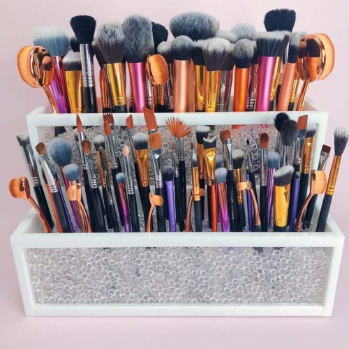 Makeup Organizer For Your Brushes #brushholder