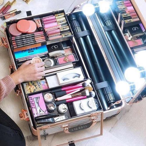 Makeup Travel Case With Lights #travelcase