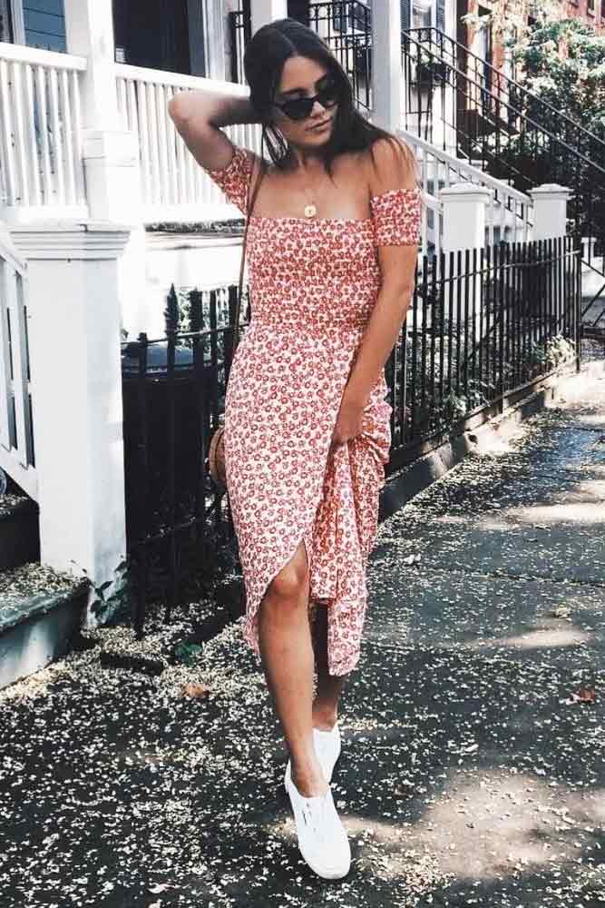 Off The Shoulder Dress Designs For Your Summertime - Glaminati