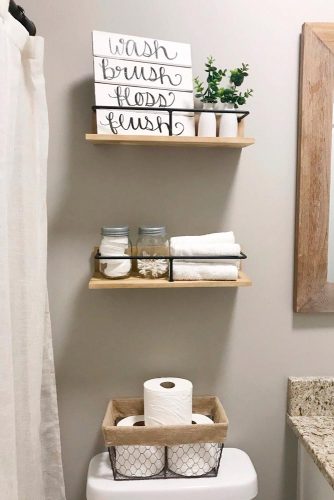 Wooden Shelves #rusticshelves