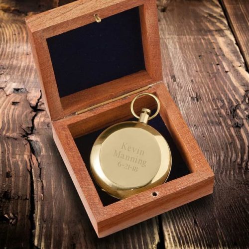 Engraved Compass Is A Thoughtful Gift #compass #personalizedgift