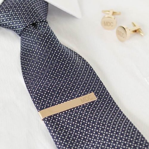 Cufflink & Tie Clip Set For Perfect Wedding Party Look #tieclips #cufflink