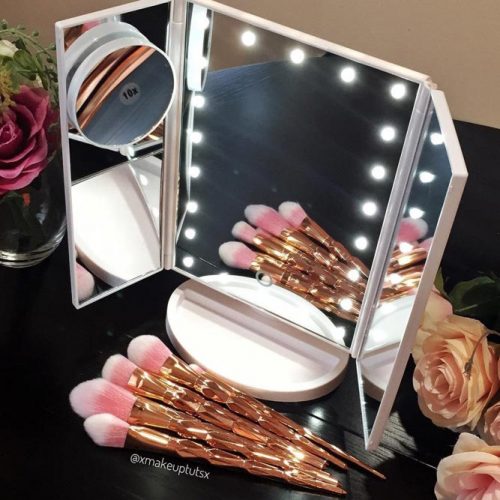 Three Magnifying Mirrors In One #magnifyingmirror