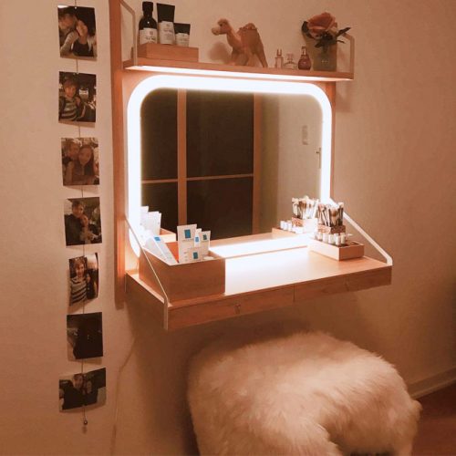 Stylish Led Vanity Makeup Mirror #ledvanity #smartmirror