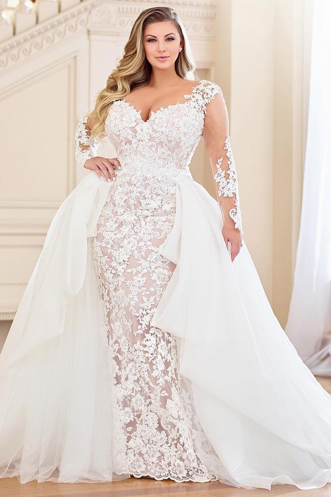 plus size tall wedding dresses