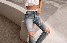 High Waisted Jeans And How To Wear Them