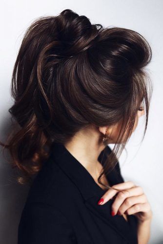 Ponytail Hairstyles #updo #longhair #ponytail