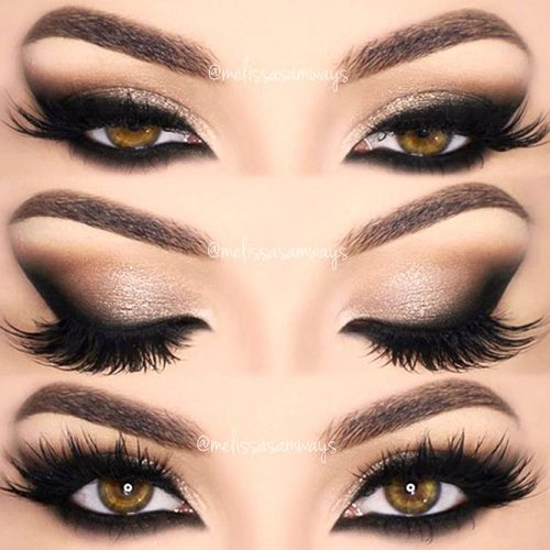 Smokey Cat Eyes Makeup For Almond Eyes #smokeymakeup #cateyes