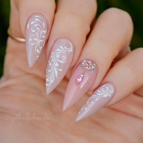 Acrylic Nails #acrylicnails #longnails #naildesigns