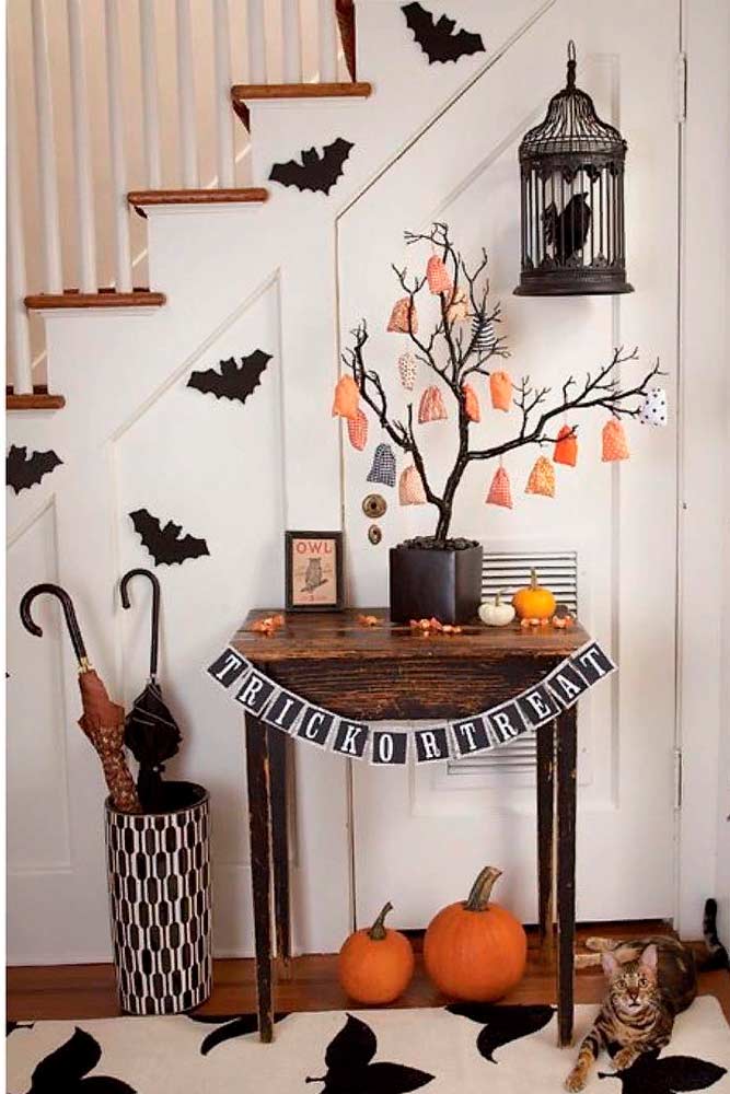 Spooky Home Décor For Halloween #halloweendecoration #spookyhomedecor