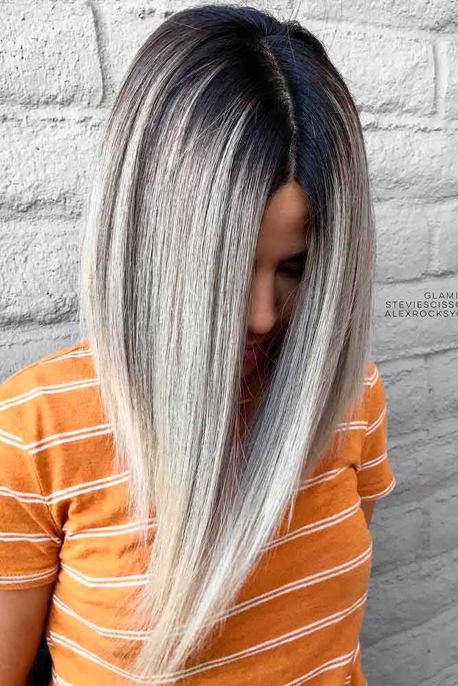 Platinum Balayage #blondehair #balayage