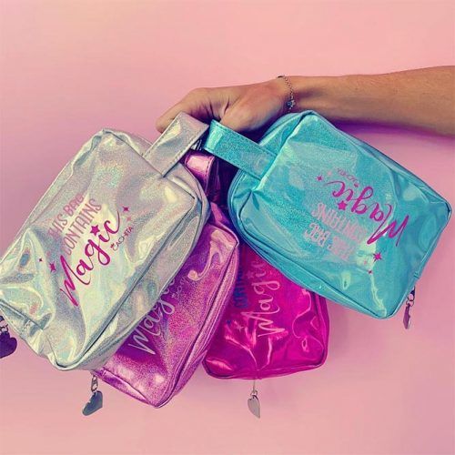Shimmer Makeup Bag Designs #makeup bags