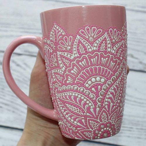 Painted Cup Gift Idea #cupgift