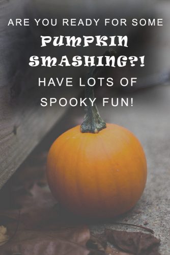 Are you ready for some pumpkin smashing?! Have lots of spooky fun! #happyhalloween #funhalloweenquotes