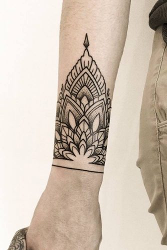 arrow-tattoo-designs-arm-outline-lotus-flower-334x500