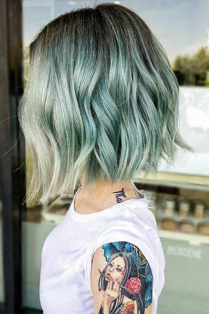 Pastel Aqua Waves #pastelhair