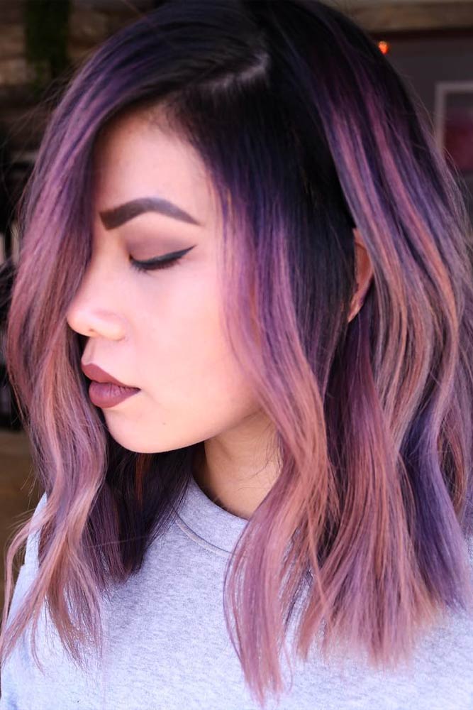 Mermaid Pastel Purple Shades #purplehair