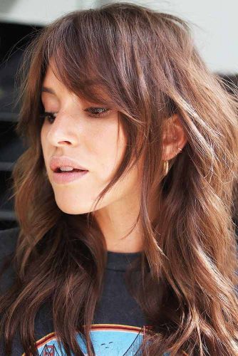 18 Looks With Side Bangs A Detail That Can Enhance Your Image