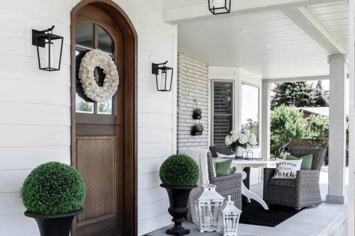 Front Porch Ideas For Nice And Cozy Atmosphere