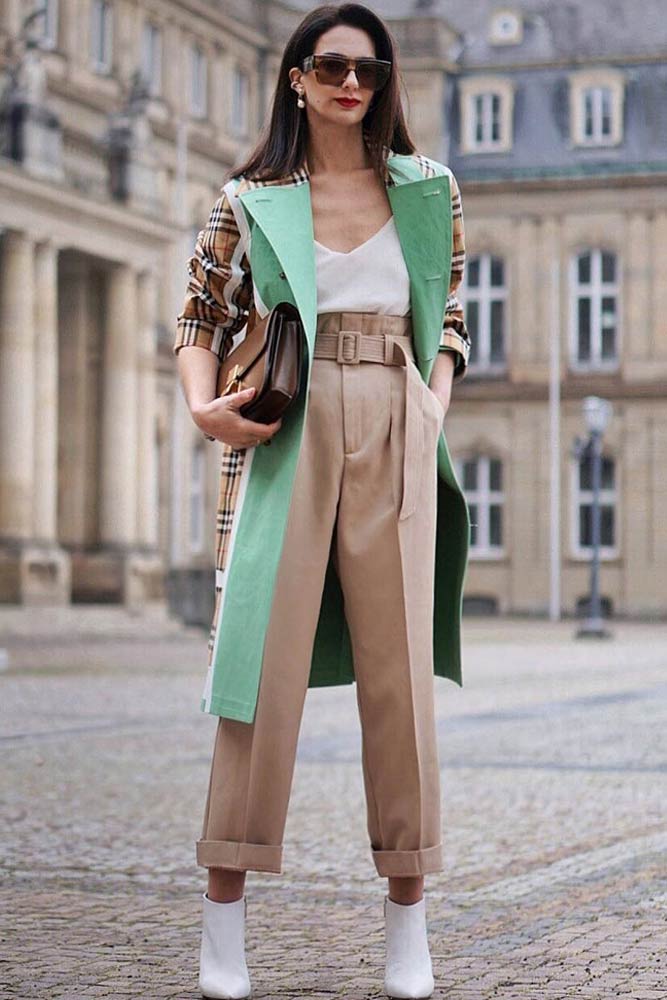 33 Fabulous Trench Coat Outfits For Stylish Ladies