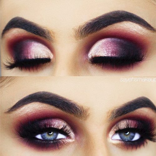 Purple Smokey Eyes #purplesmokey