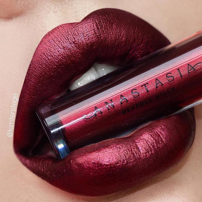 Anastasia Beverly Hills Liquid Lipstick #anastasiabeverlyhills #metallicshade