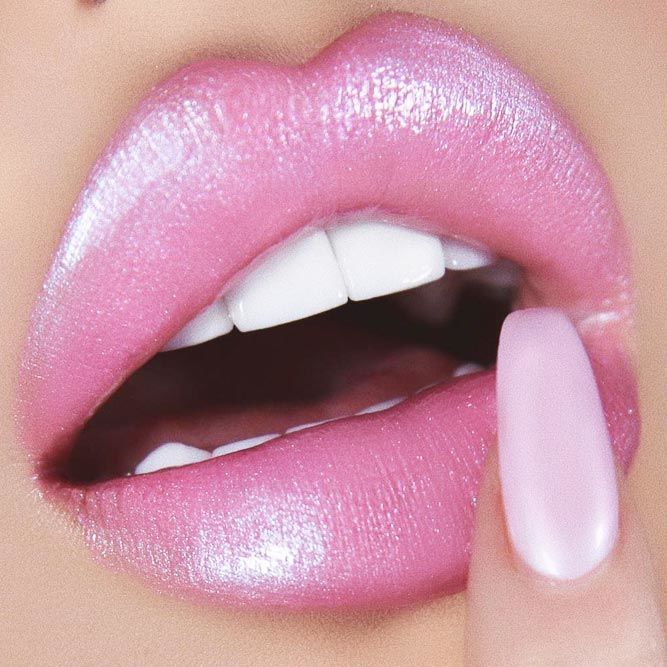 Pink Lipstick For Full Lips #pinklipstick