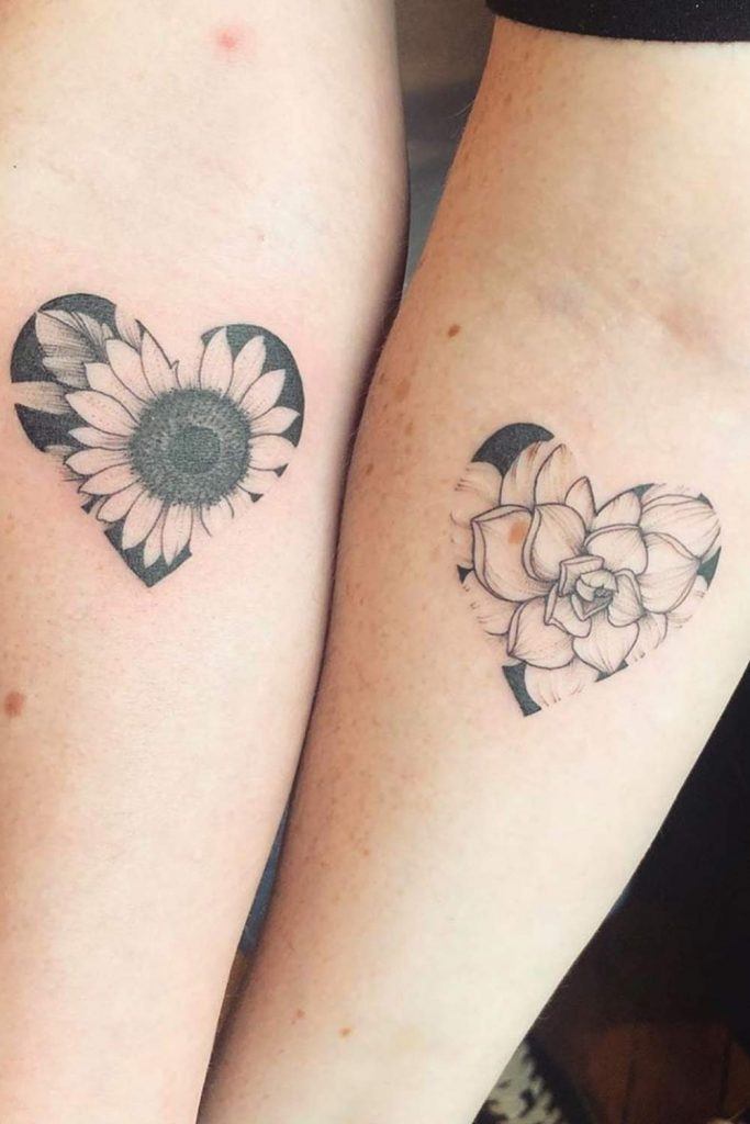 Matching sister tattoos created by Berto You can check out more of Berto's  work @alberto_jose_85. For booking and inquiries please reach… | Instagram