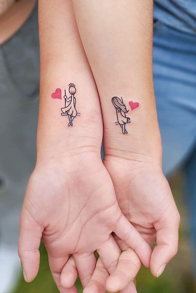 Lovely Sister Tattoos to Show Your Special Bond  Glaminati