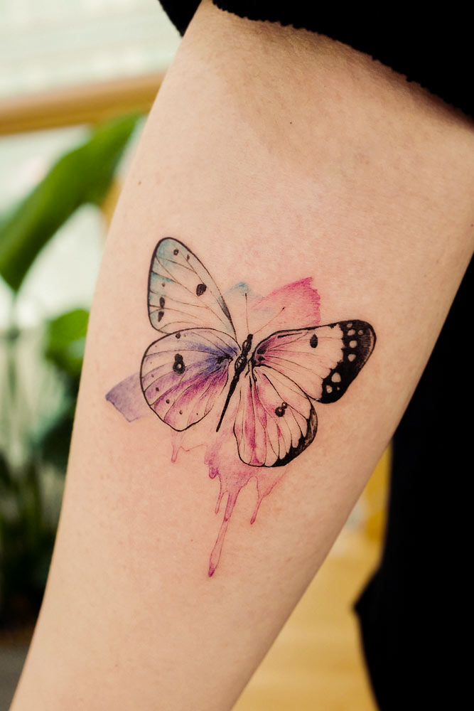 Butterfly Tattoo Idea For Afrm #butterflytattoo