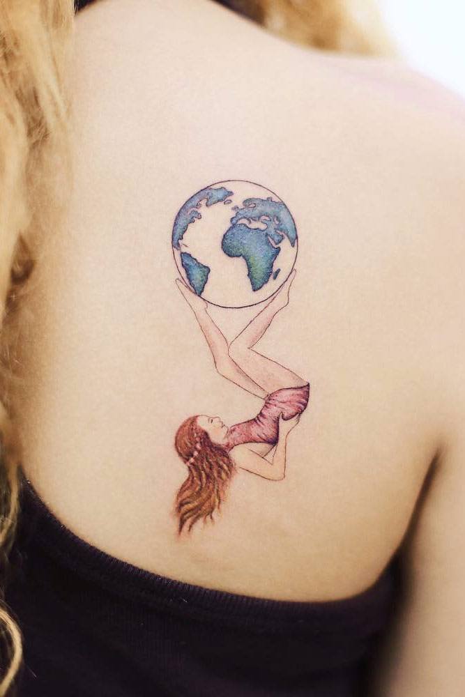 Girl With Planet