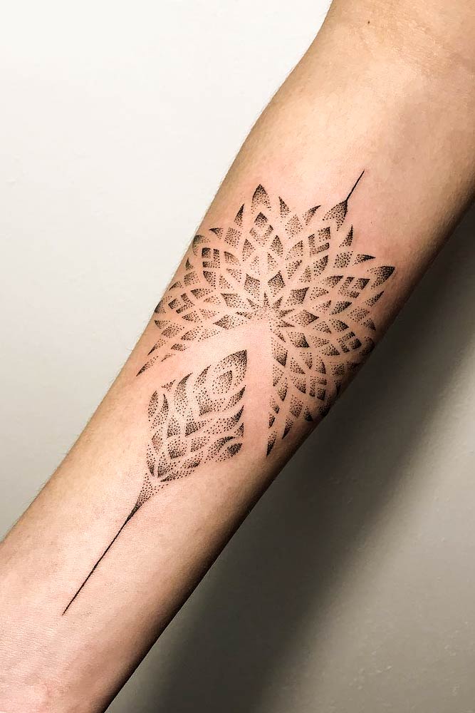 Dotwork Tattoo Style #armtattoo